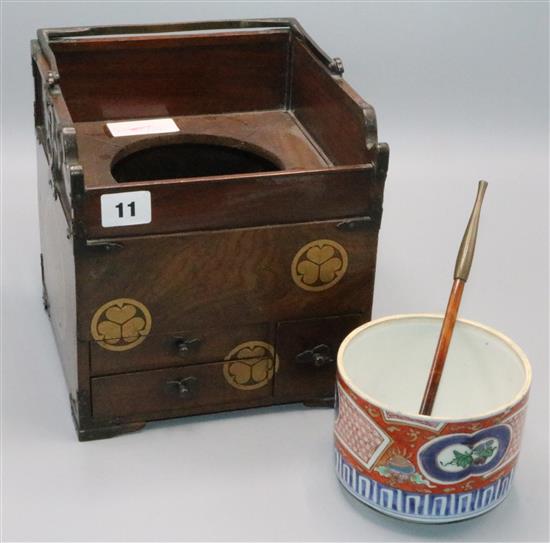 Japanese smoking box